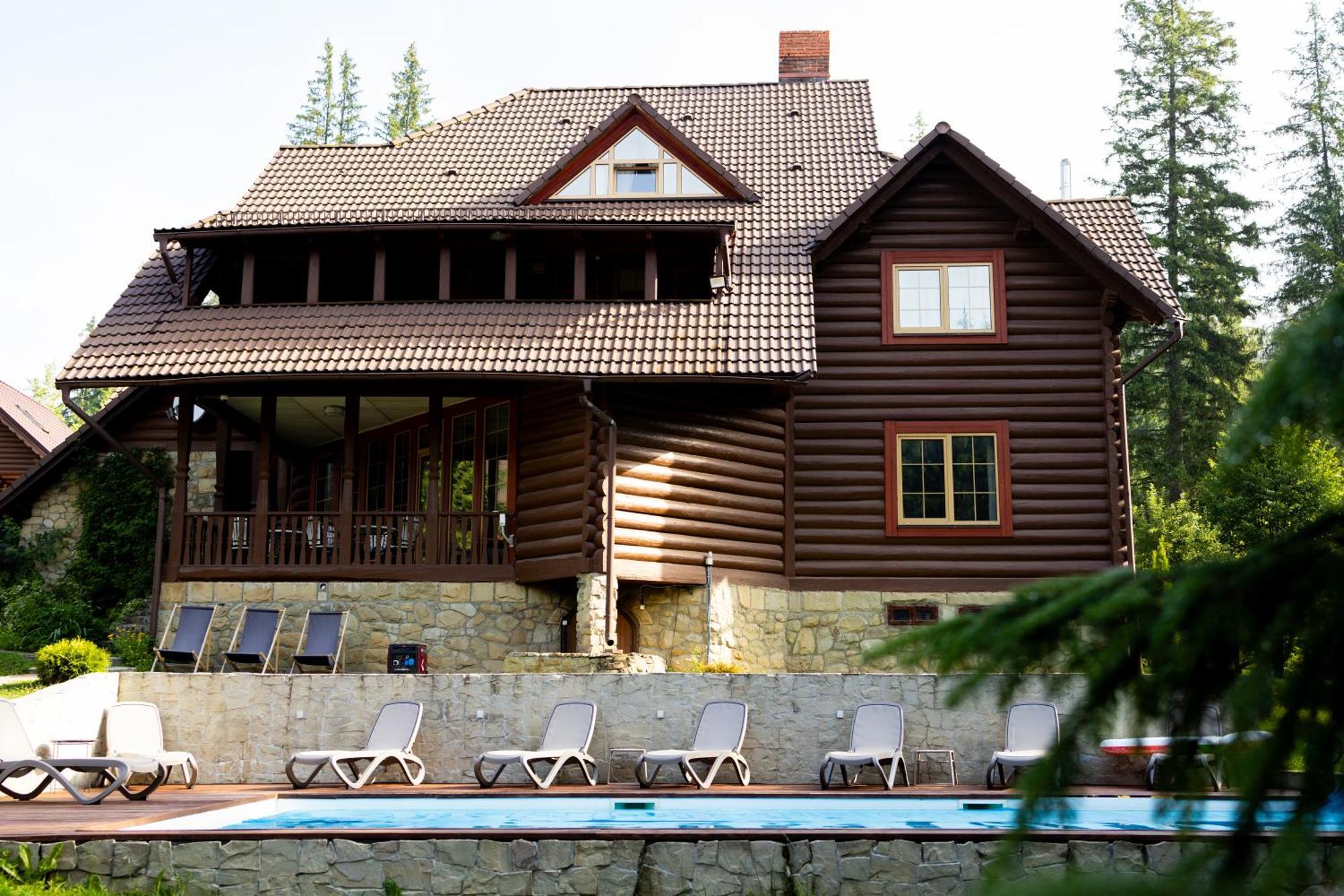 Chalet маєток ліс і гори